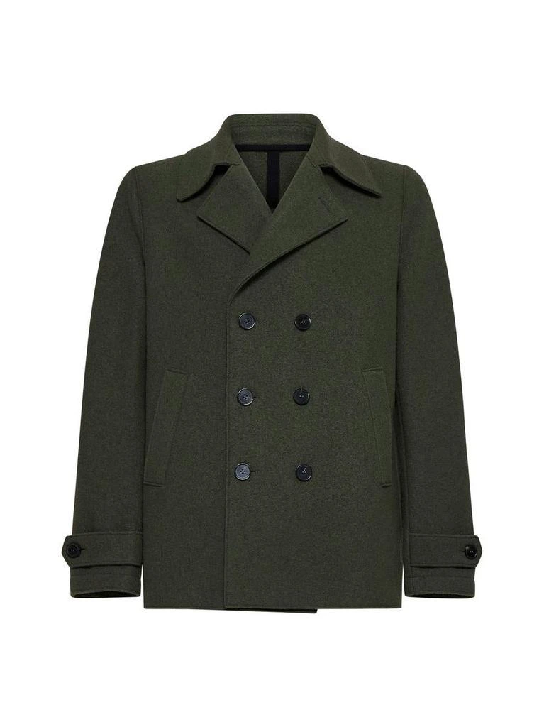 商品Harris Wharf London|Harris Wharf London Coats & Jackets in Hunting Green,价格¥2962-¥3416,第1张图片