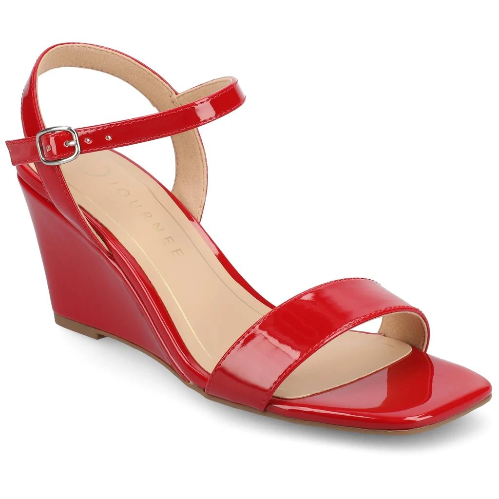 Journee Women's Clayr Wedge Sandals 商品