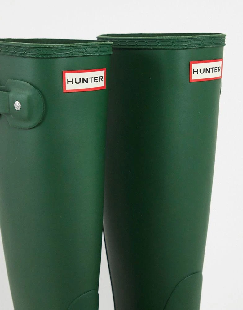 商品Hunter|Hunter Original tall wellington boots in hunter green,价格¥742,第2张图片详细描述