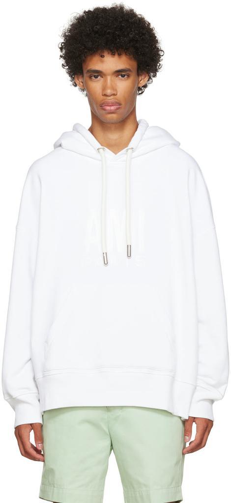 商品AMI|White 'Ami Paris' Hoodie,价格¥2351,第1张图片