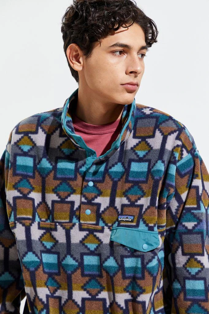 商品Patagonia|Patagonia Synchilla Patterned Half-Button Sweatshirt 男款铺绒衫,价格¥605,第2张图片详细描述