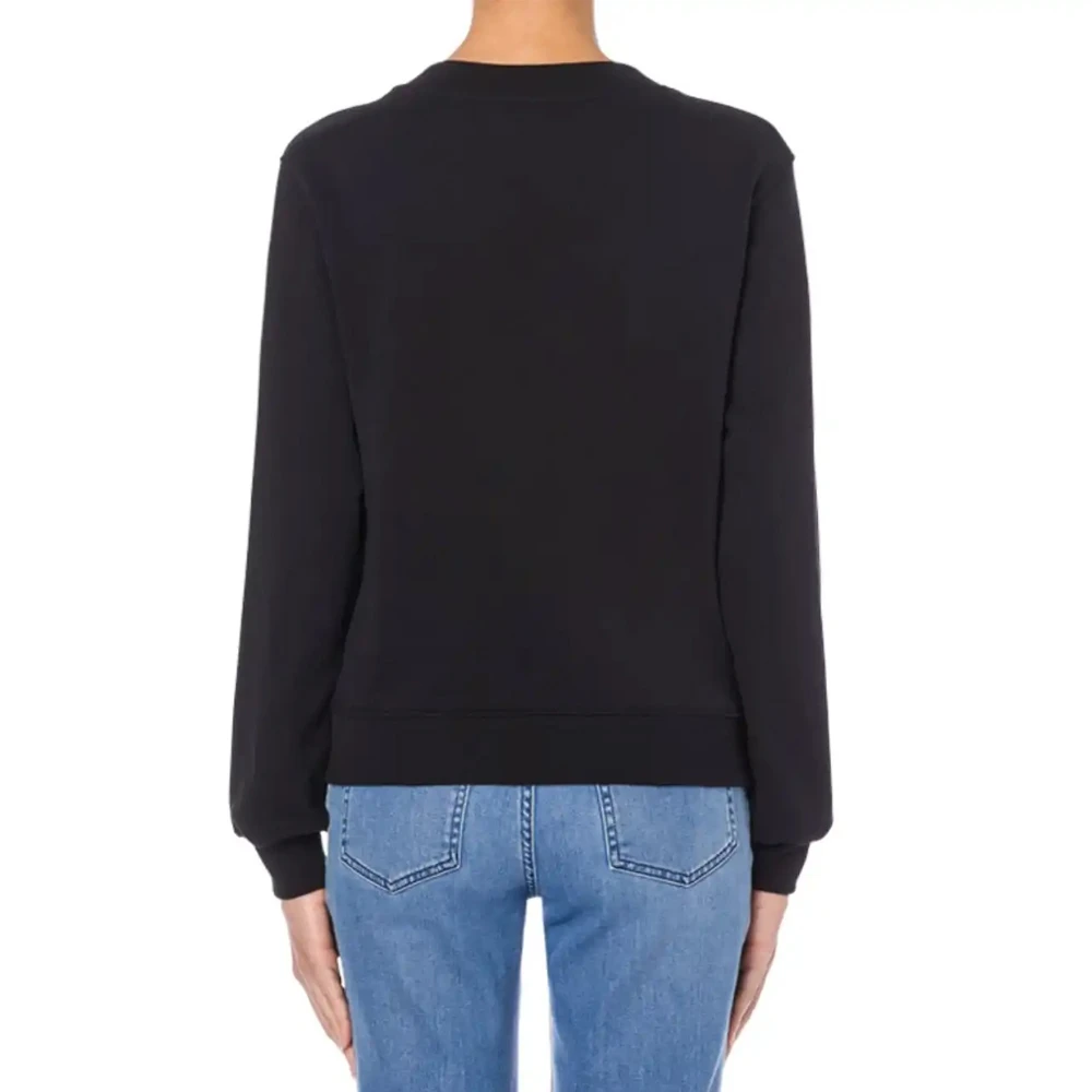商品Moschino|MOSCHINO 黑色女士卫衣/帽衫 EJ1704-5527-1555,价格¥2059,第1张图片