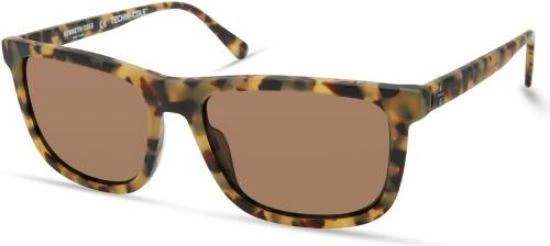 商品Kenneth Cole|Kenneth Cole New York Brown Rectangular Men's Sunglasses KC7253 56H 59,价格¥185,第1张图片