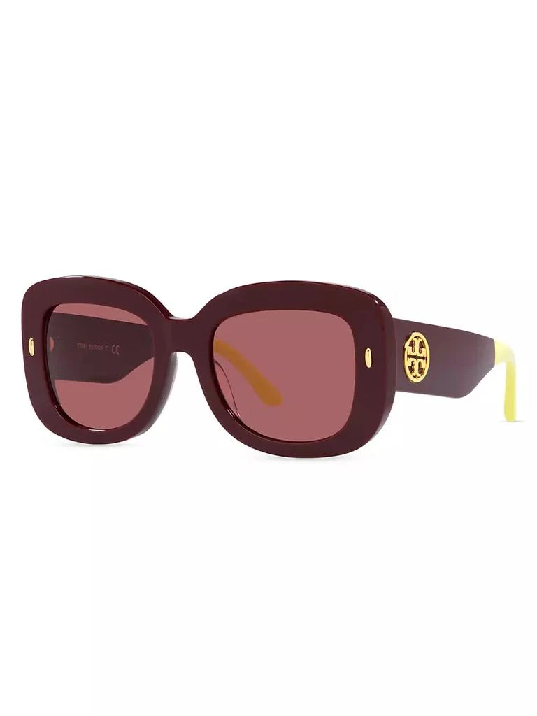 商品Tory Burch|51MM Square Sunglasses,价格¥955,第2张图片详细描述