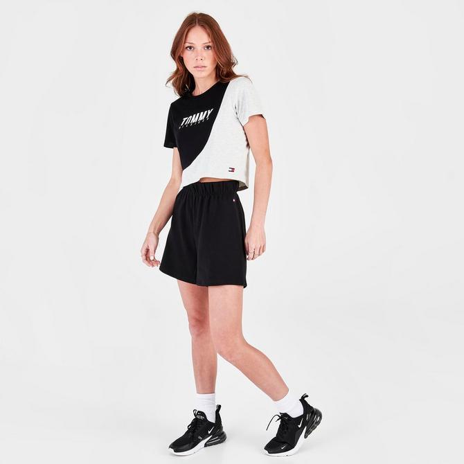 商品Tommy Hilfiger|Women's Tommy Hilfiger Sport Block Cropped T-Shirt,价格¥184,第4张图片详细描述