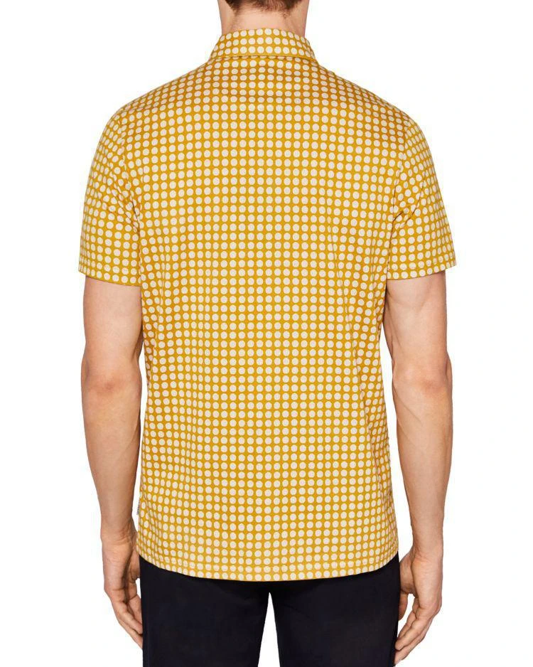 商品Ted Baker London|Lost Geo Print Regular Fit Polo,价格¥440,第2张图片详细描述