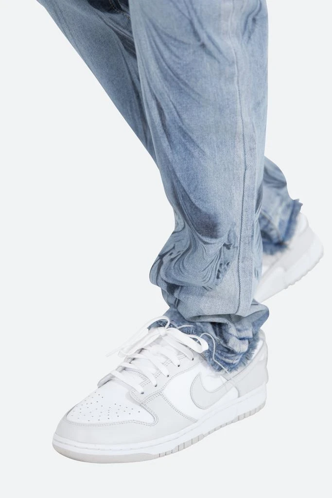 D206 Overlay Straight Denim - Blue 商品