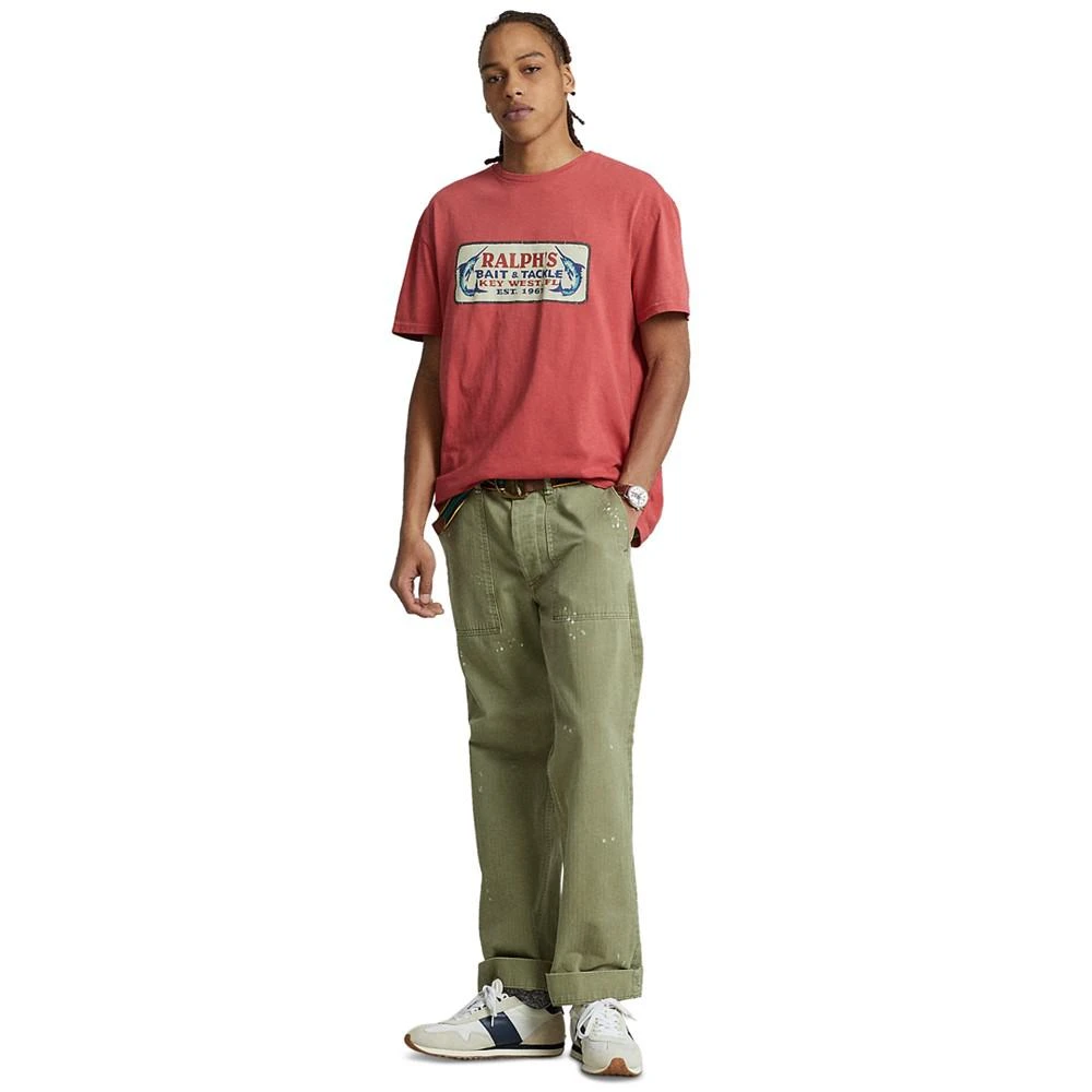 商品Ralph Lauren|Classic Fit Jersey Graphic T-Shirt,价格¥289,第4张图片详细描述