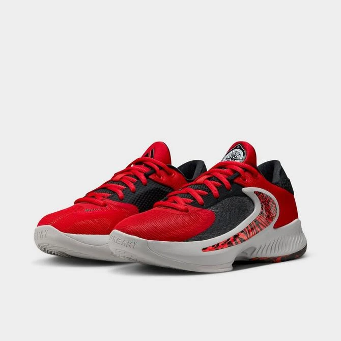 商品NIKE|Big Kids' Nike Freak 4 Basketball Shoes,价格¥336,第2张图片详细描述