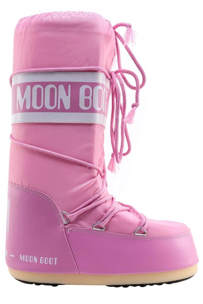 商品Moon Boot|Moon Boot Icon Logo Printed Lace-Up Boots,价格¥980,第1张图片