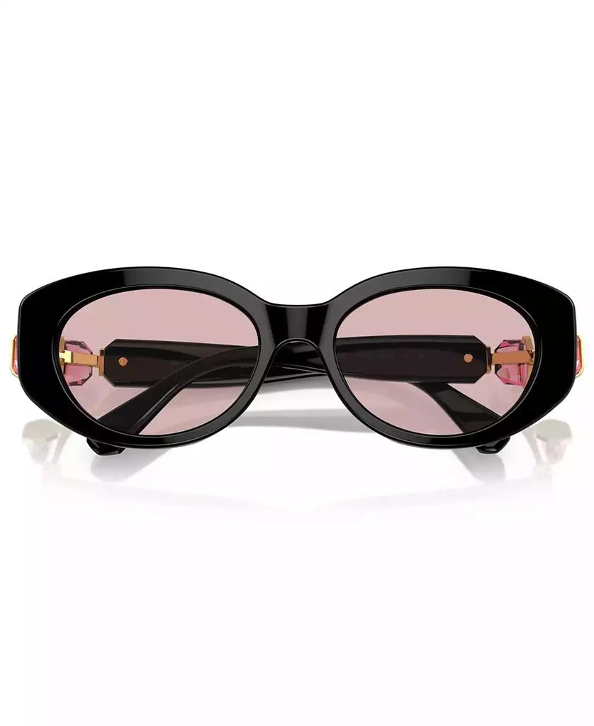 商品Swarovski|Women's Low Bridge Fit Sunglasses SK6002F,价格¥1463,第5张图片详细描述