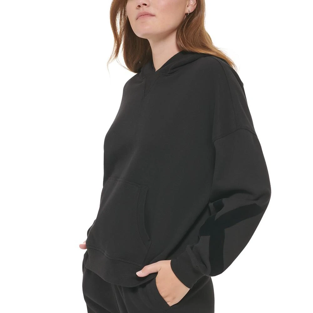 商品Calvin Klein|Women's Long-Sleeve Hooded Sweatshirt,价格¥263,第3张图片详细描述