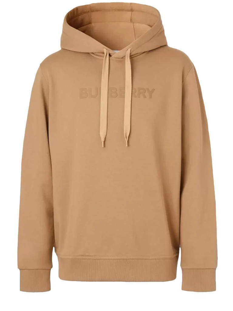 商品Burberry|Camel hoodie with logo,价格¥3479,第1张图片