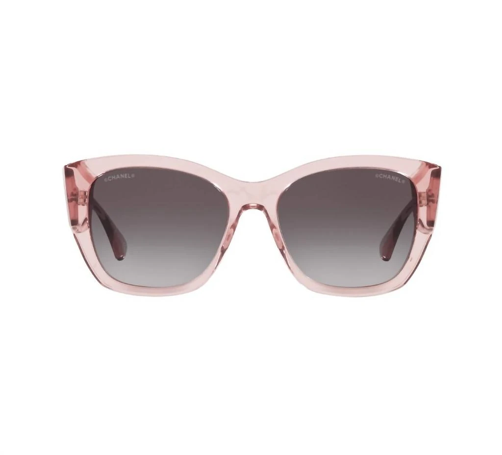 商品Chanel|Chanel - Butterfly Non Polarized Sunglasses 5429 - 1689s6,价格¥2627,第2张图片详细描述