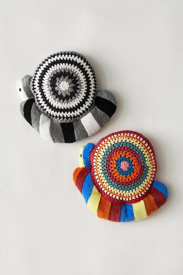 Crochet Snail Throw Pillow商品第4张图片规格展示