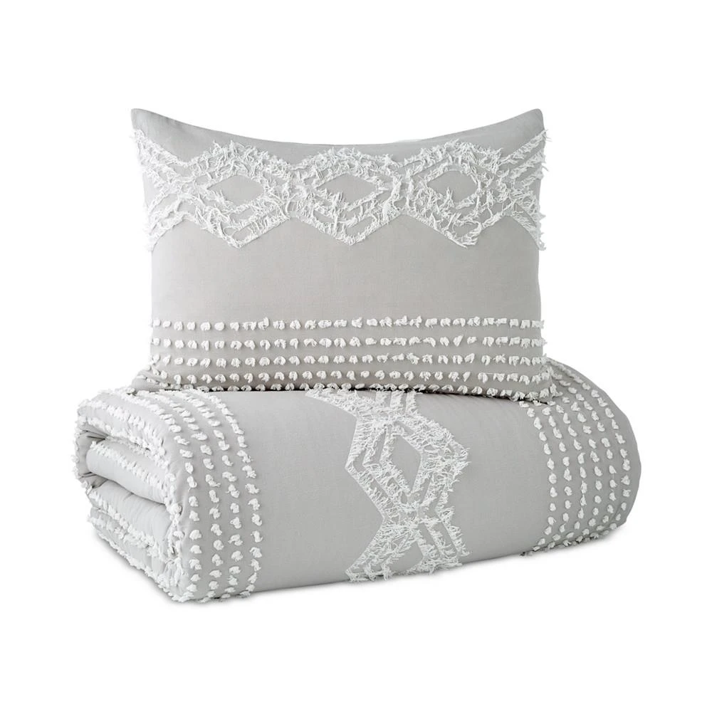 商品Peri Home|Cut Geo 3-Pc. King Comforter Set,价格¥1771,第5张图片详细描述