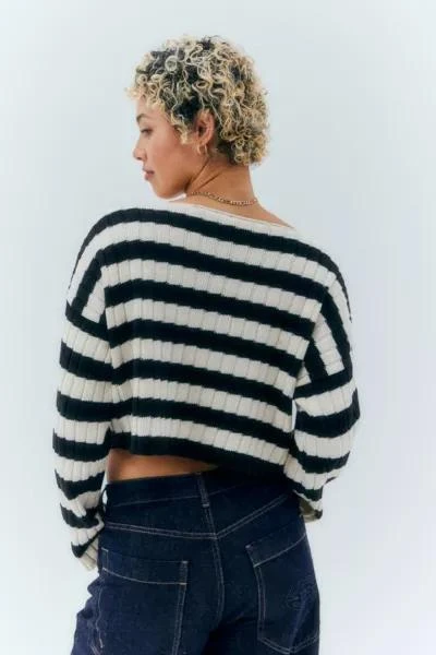 商品BDG|BDG Breton Striped Sweater,价格¥522,第3张图片详细描述