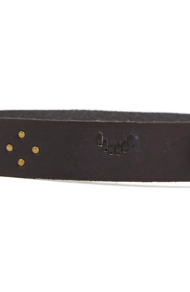 商品Frye|Leather Studded Lacing Belt,价格¥144,第2张图片详细描述