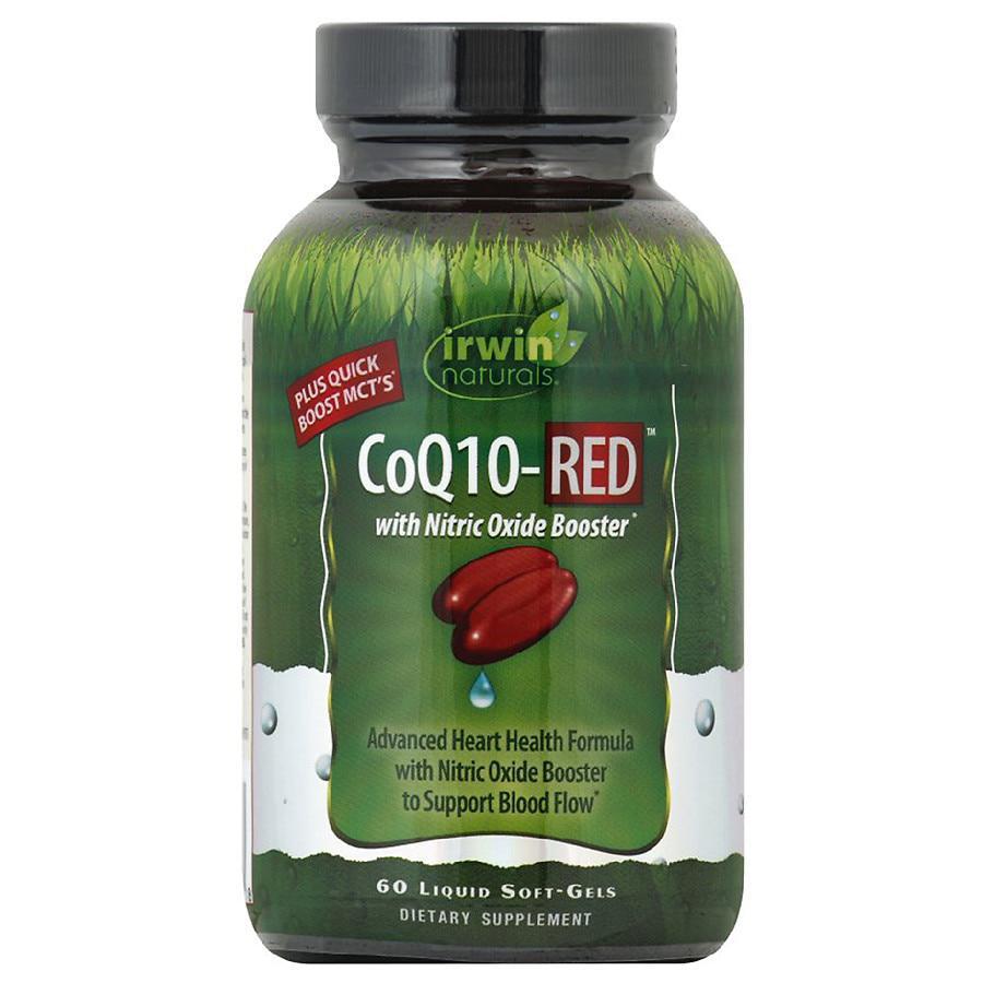 商品Irwin Naturals|CoQ 10-RED with Nitric Oxide Booster,价格¥191,第1张图片