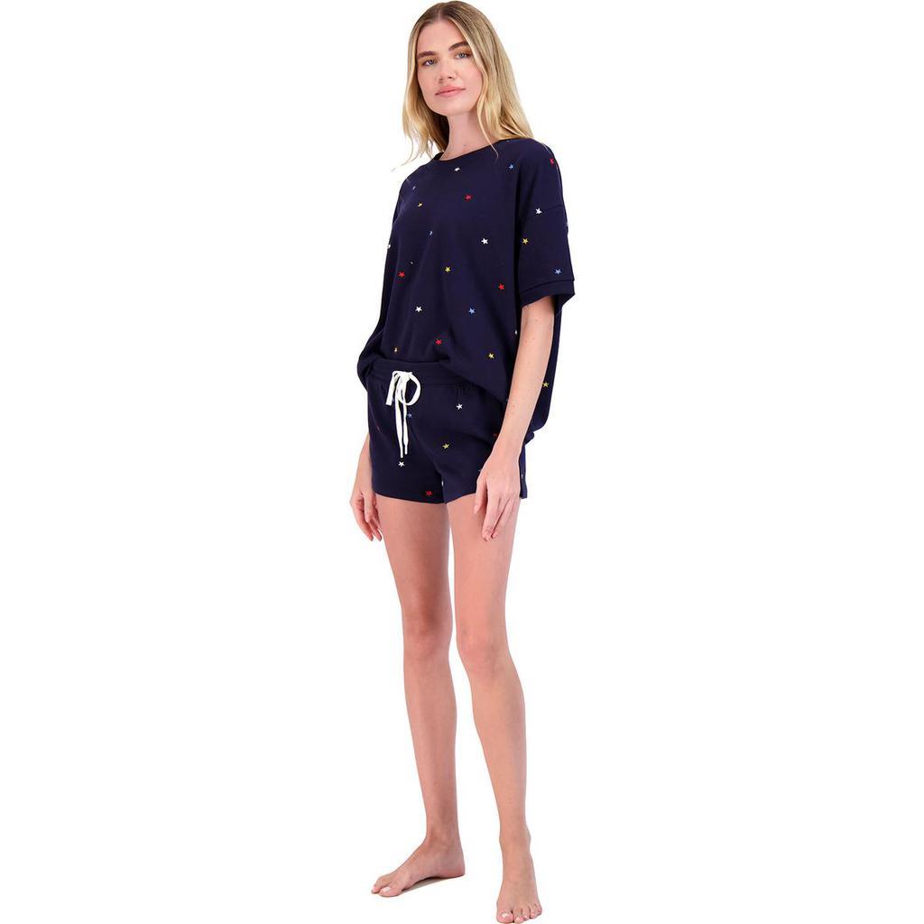 商品PJ Salvage|P.J. Salvage American Dreams Women's French Terry Embroidered T-Shirt,价格¥74,第4张图片详细描述