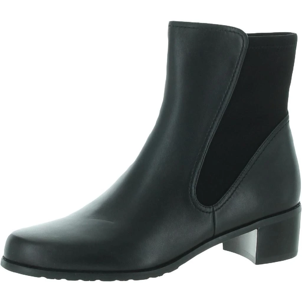 商品Stuart Weitzman|Stuart Weitzman Womens Lynelle Solid Almond Toe Chelsea Boots,价格¥960,第5张图片详细描述