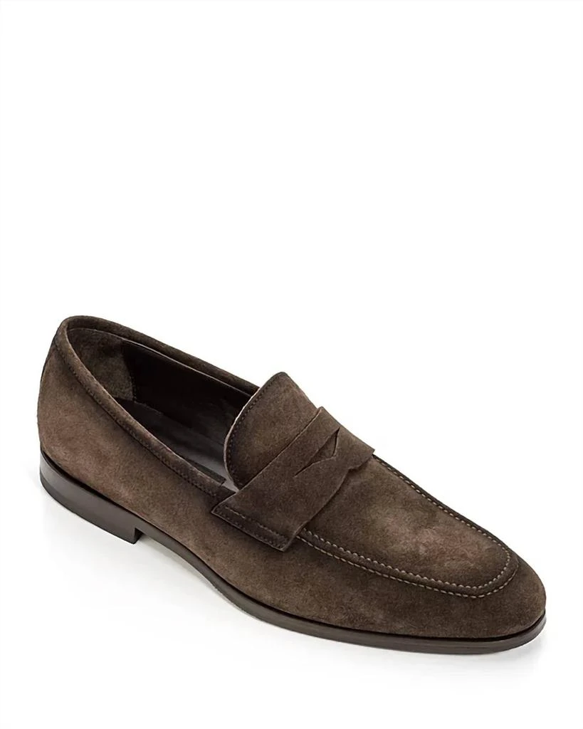 商品To Boot New York|Men's Ronny Penny Loafers In Ebano Aero,价格¥1803,第1张图片