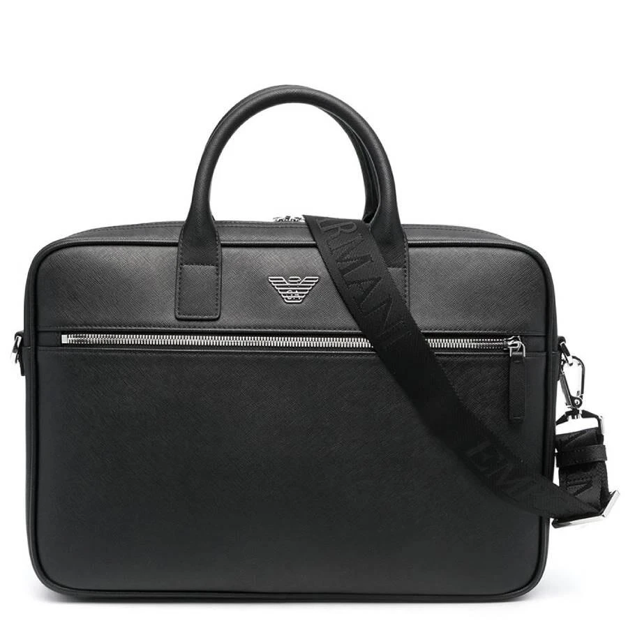 商品Emporio Armani|Regenerated Saffiano Leather Business Bag,价格¥1501,第1张图片
