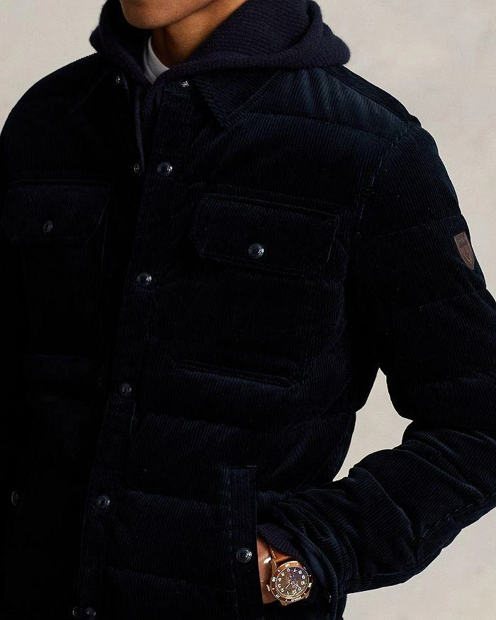 商品Ralph Lauren|Cotton Corduroy Quilted Down Jacket ,价格¥1582,第4张图片详细描述