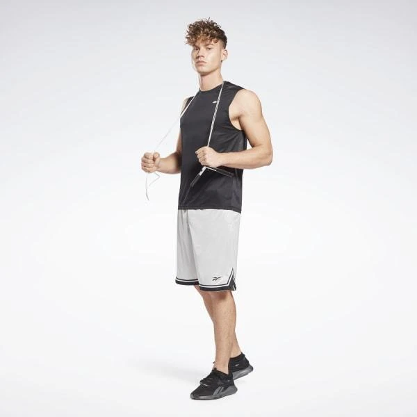 商品Reebok|Workout Ready Sleeveless Tech T-Shirt,价格¥140,第2张图片详细描述