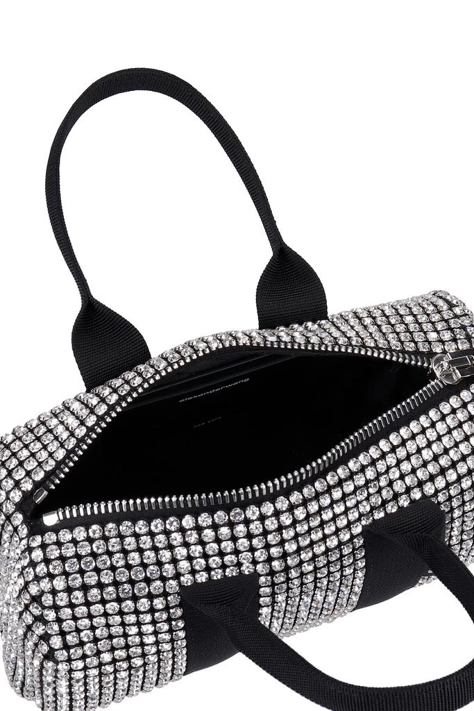 商品Alexander Wang|Alexander Wang Cruiser Hand Bag In Black Synthetic Fibers,价格¥4408,第4张图片详细描述