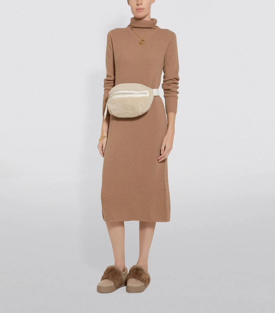 商品Max Mara|Ribbed High-Neck Knit Dress,价格¥4836,第4张图片详细描述