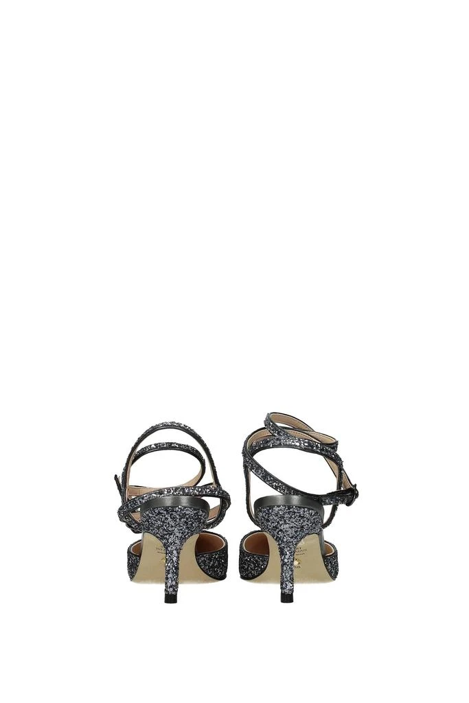 商品Stuart Weitzman|Sandals revel Glitter Silver,价格¥1314,第5张图片详细描述