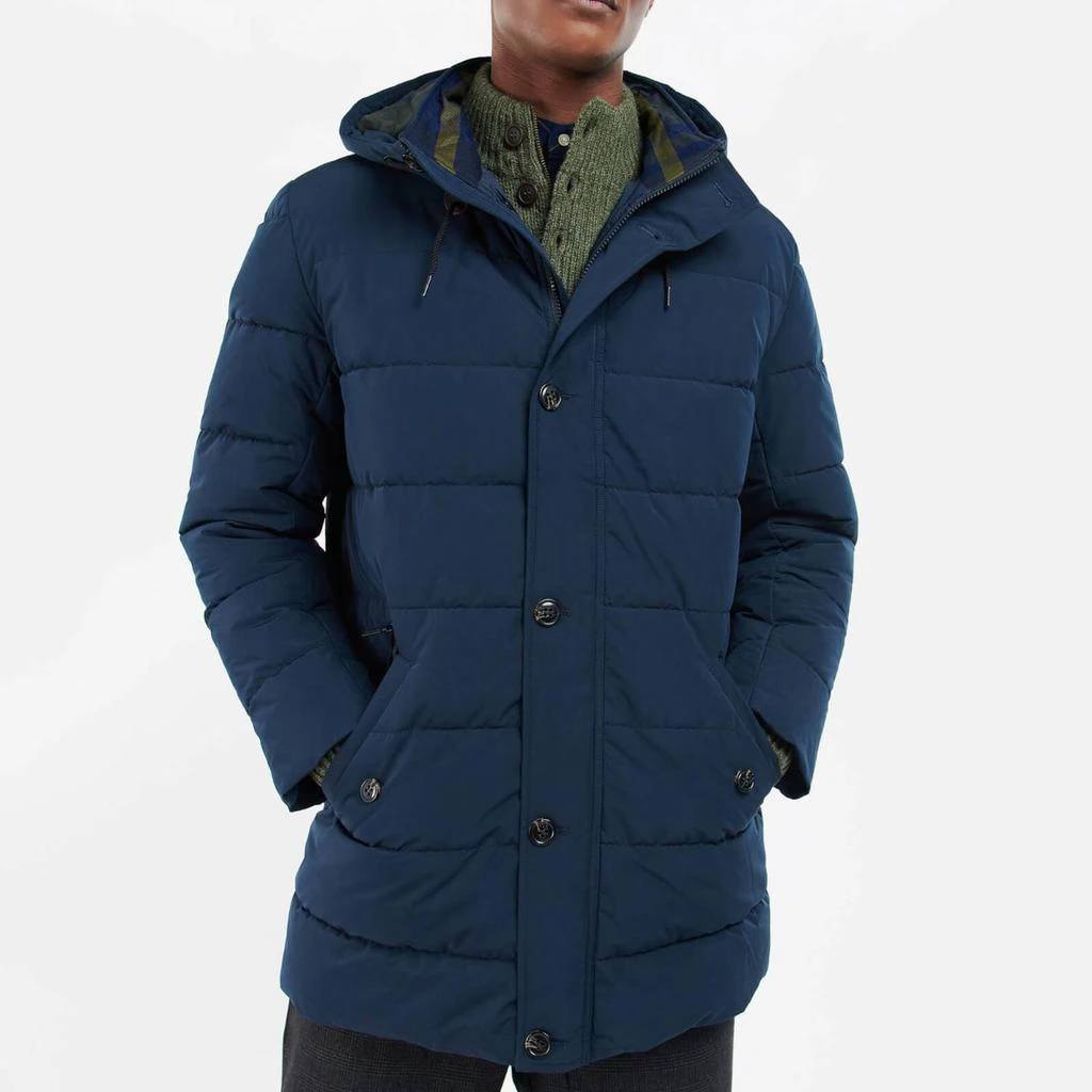 商品Barbour|Barbour Chelsea Quilted Shell Hooded Jacket,价格¥1233,第1张图片