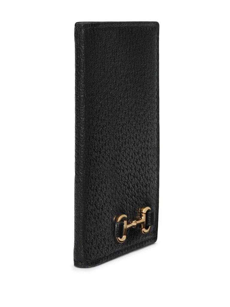 商品Gucci|GUCCI - Horsebit Leather Card Case,价格¥2632,第3张图片详细描述