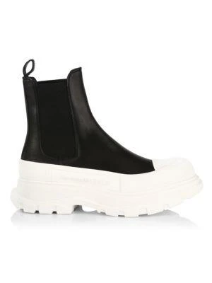 商品Alexander McQueen|Tread Slick Chelsea Duck Boots,价格¥2833,第1张图片