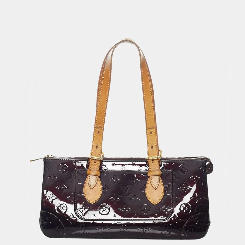 商品[二手商品] Louis Vuitton|Louis Vuitton Brown/Purple Vernis Rosewood,价格¥5144,第1张图片