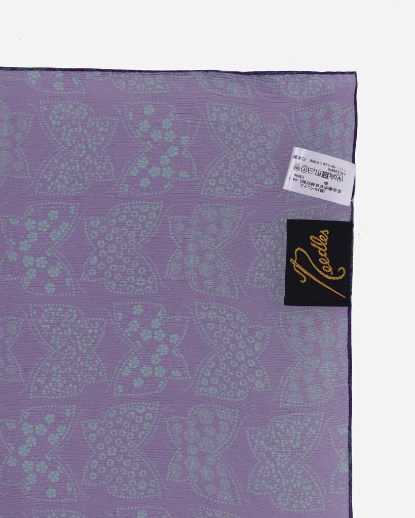 商品Needles|Silk Crepe Scarf Purple,价格¥395,第5张图片详细描述