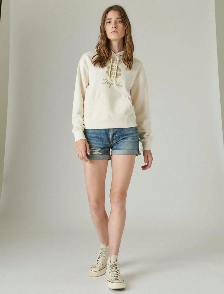 商品Lucky Brand|Lucky Brand Womens Codigo 1530 X Lucky Brand Graphic Hoodie,价格¥237,第3张图片详细描述