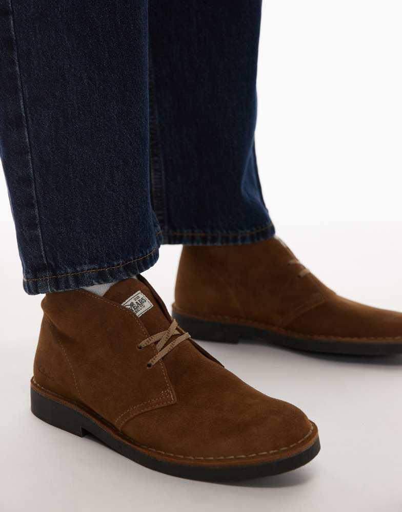 Clarks Clarks Desert EVO boot in cola brown suede - Boots  display picture 2