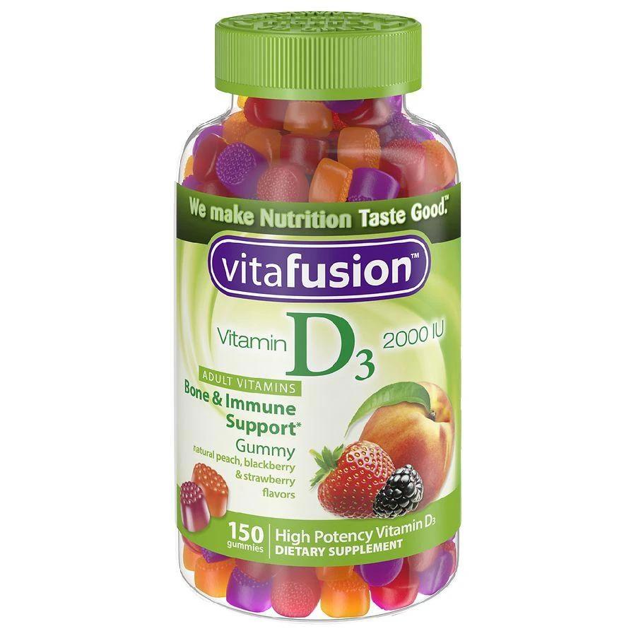 商品Vitafusion|Vitamin D3 Gummy Vitamins,价格¥119,第4张图片详细描述