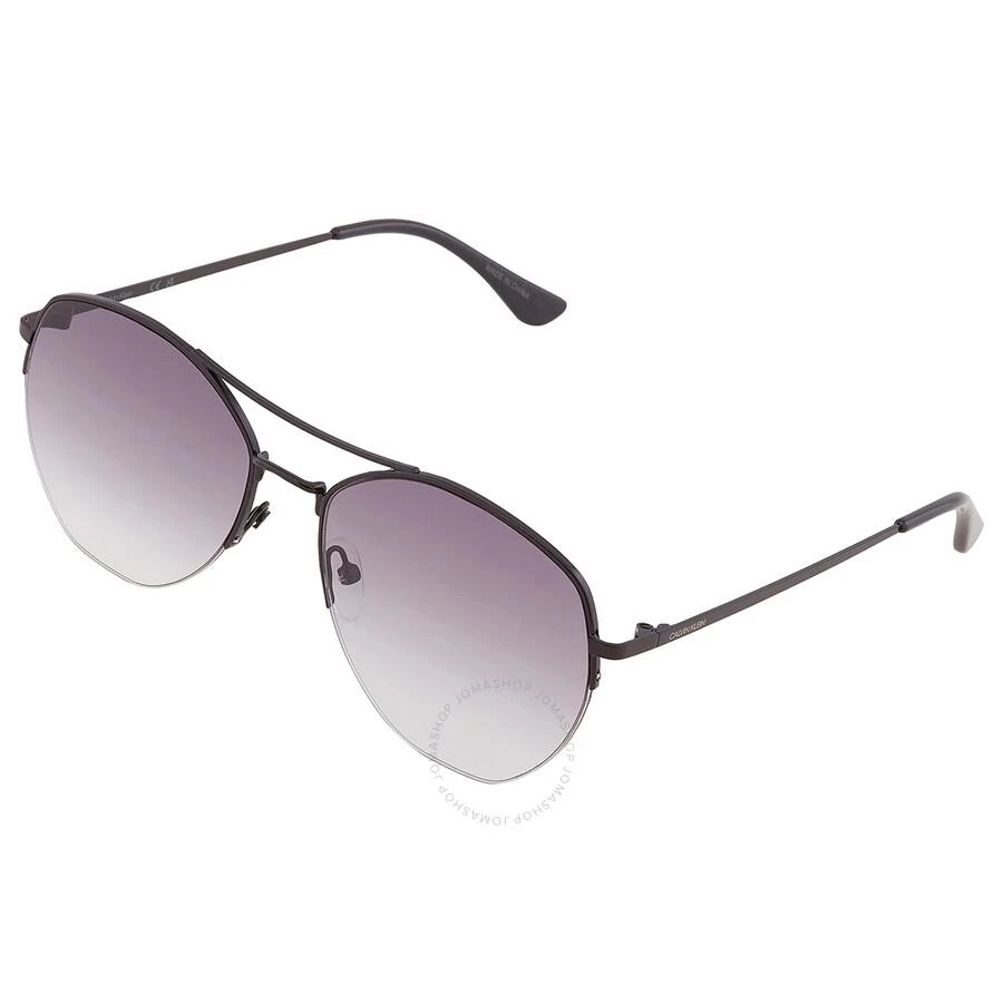 商品Calvin Klein|Grey Pilot Ladies Sunglasses CK20121S 001 57,价格¥187,第3张图片详细描述