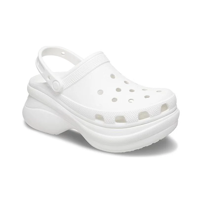 商品[国内直发] Crocs|Crocs卡骆驰 Bae Clog 小鲸鱼复古克骆格 EVA 舒适时尚 洞洞鞋 6cm 女款 白色,价格¥391,第2张图片详细描述
