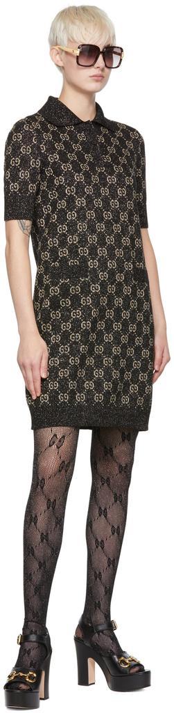 商品Gucci|黑色棉质连衣裙,价格¥15794,第6张图片详细描述