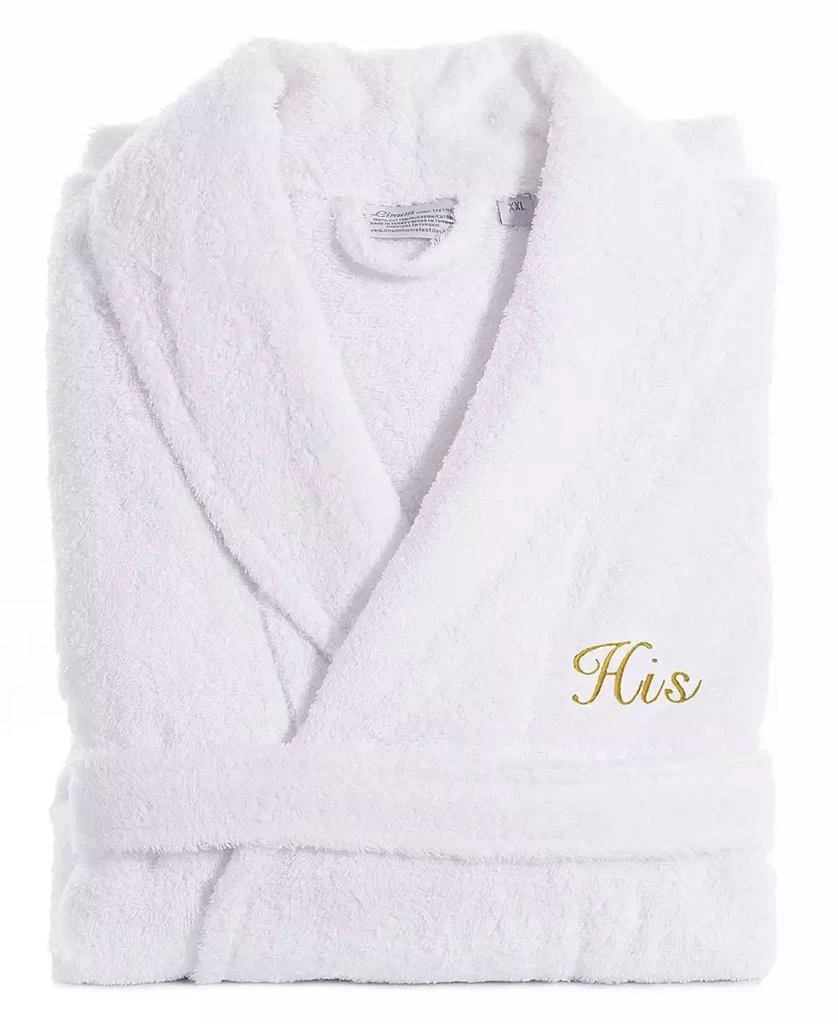 商品Linum Home Textiles|Turkish Cotton Embroidered Hers Terry Bathrobe,价格¥626,第1张图片