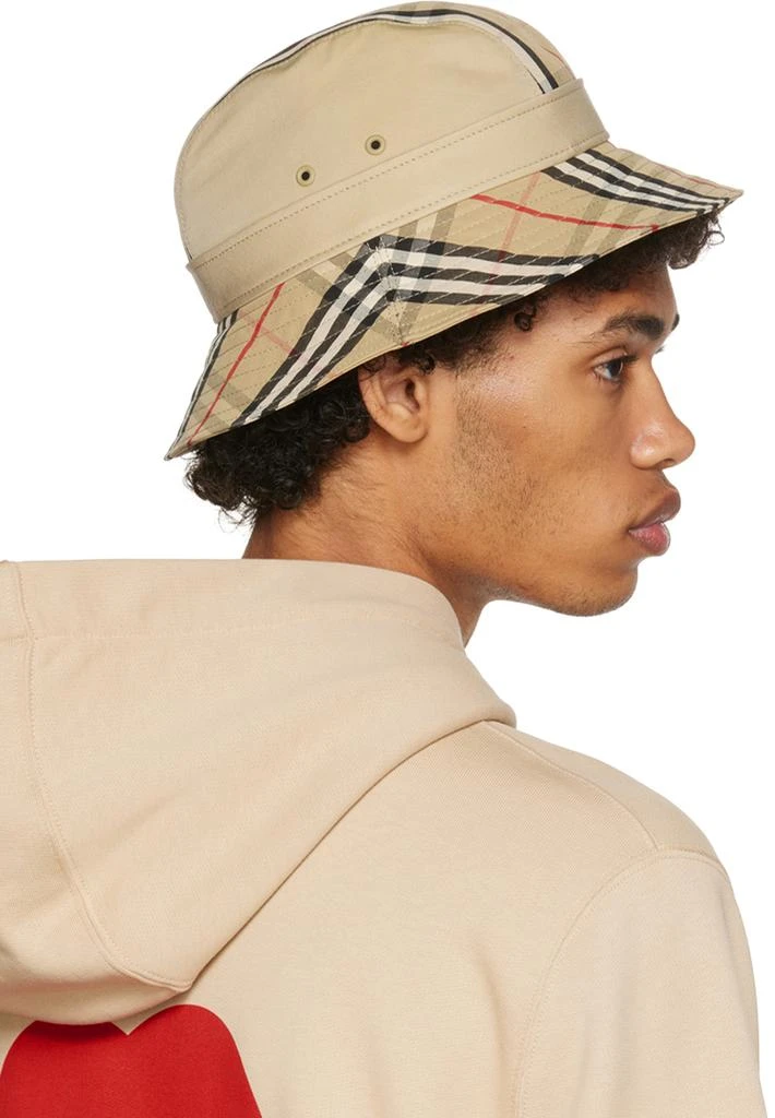 商品Burberry|Beige Supernova Bucket Hat,价格¥3280,第3张图片详细描述