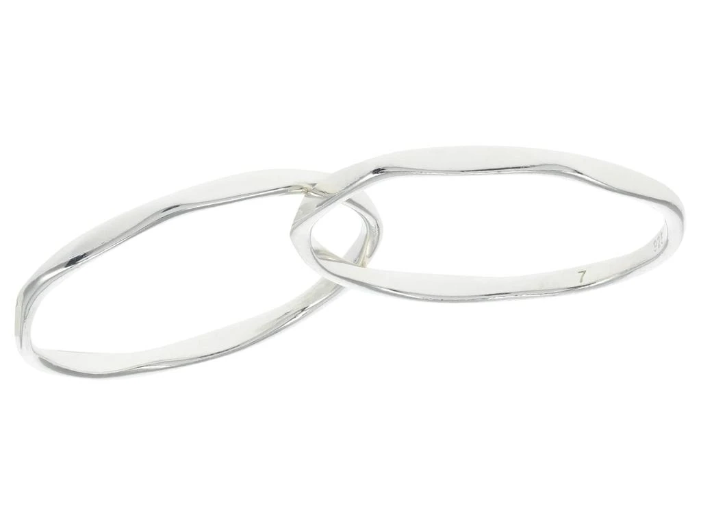 商品Madewell|Delicate Collection Demi-Fine Skinny Ring Set,价格¥345,第2张图片详细描述