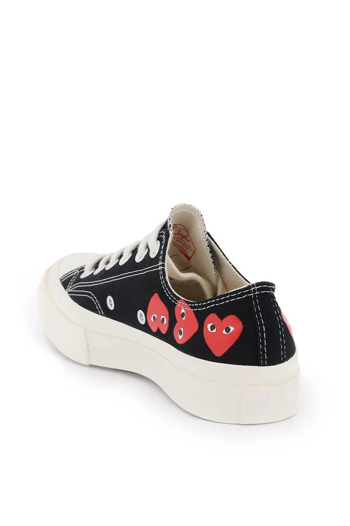 商品Comme des Garcons|X CONVERSE CHUCK 70 MULTI HEART CANVAS SNEAKERS,价格¥1041,第3张图片详细描述