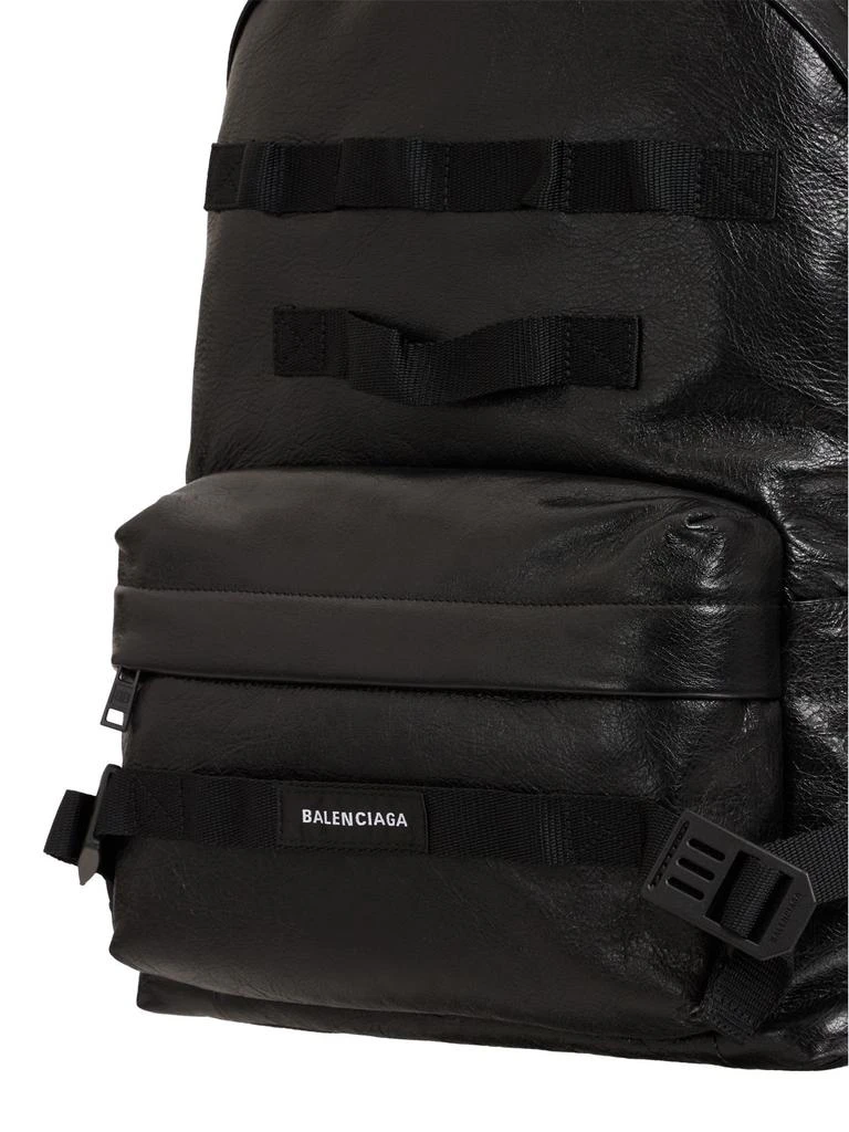 商品Balenciaga|Leather Backpack W/ Crossbody Strap,价格¥13898,第5张图片详细描述