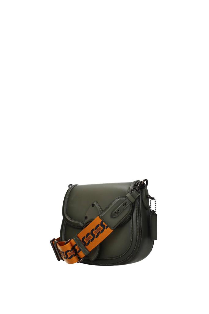 Crossbody Bag Leather Green商品第2张图片规格展示