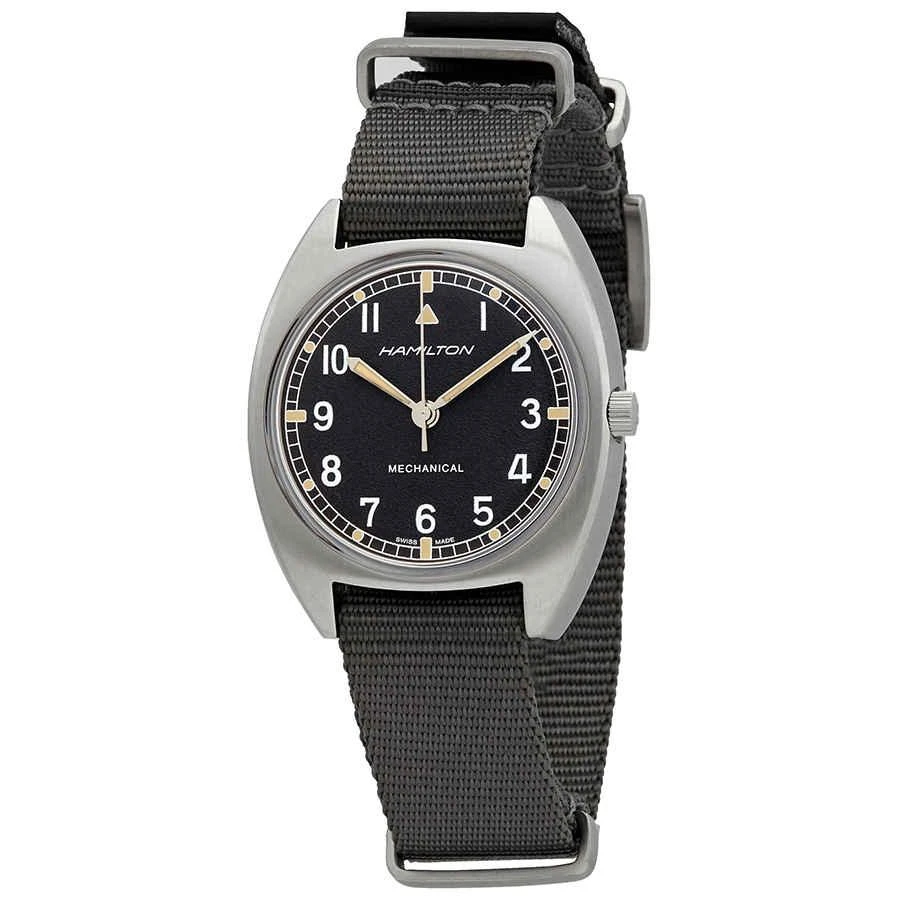 商品Hamilton|Khaki Pilot Pioneer Hand Wind Men's Watch H76419931,价格¥4341,第1张图片